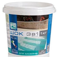 Barchemicals PG-35 | Шок-хлор в таблетках по 20 гр (банку 1 кг)