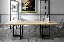 Стол обеденный Loft Classic в стиле Лофт 1800х800х750 СТО83