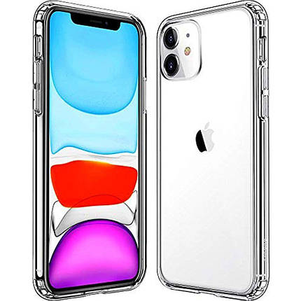Чохол накладка для iPhone 11 Simple Silicone Transparent, фото 1