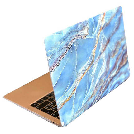 Чохол накладка DDC пластик для MacBook Pro 13" (2016/2017/2018/2019) picture blue marble, фото 1
