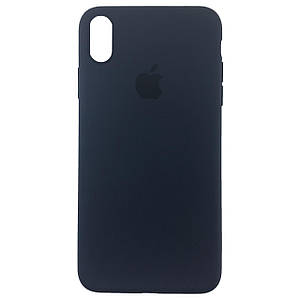 Чохол накладка xCase для iPhone XS Max Silicone Slim Case Midnight Blue