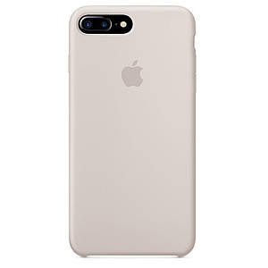 Чохол накладка xCase для iPhone 7 Plus/8 Plus Silicone Case світло-сірий