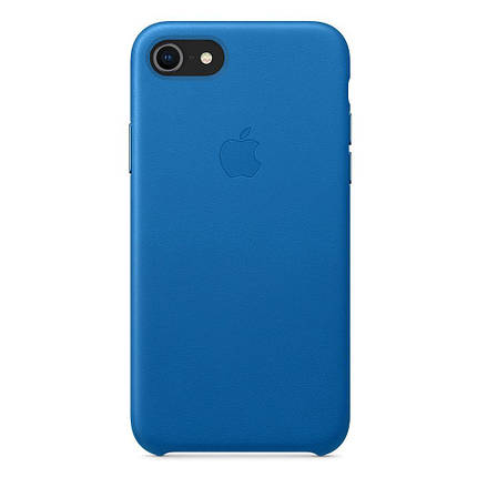 Чохол на iPhone 7/8 Leather Case синій, фото 1