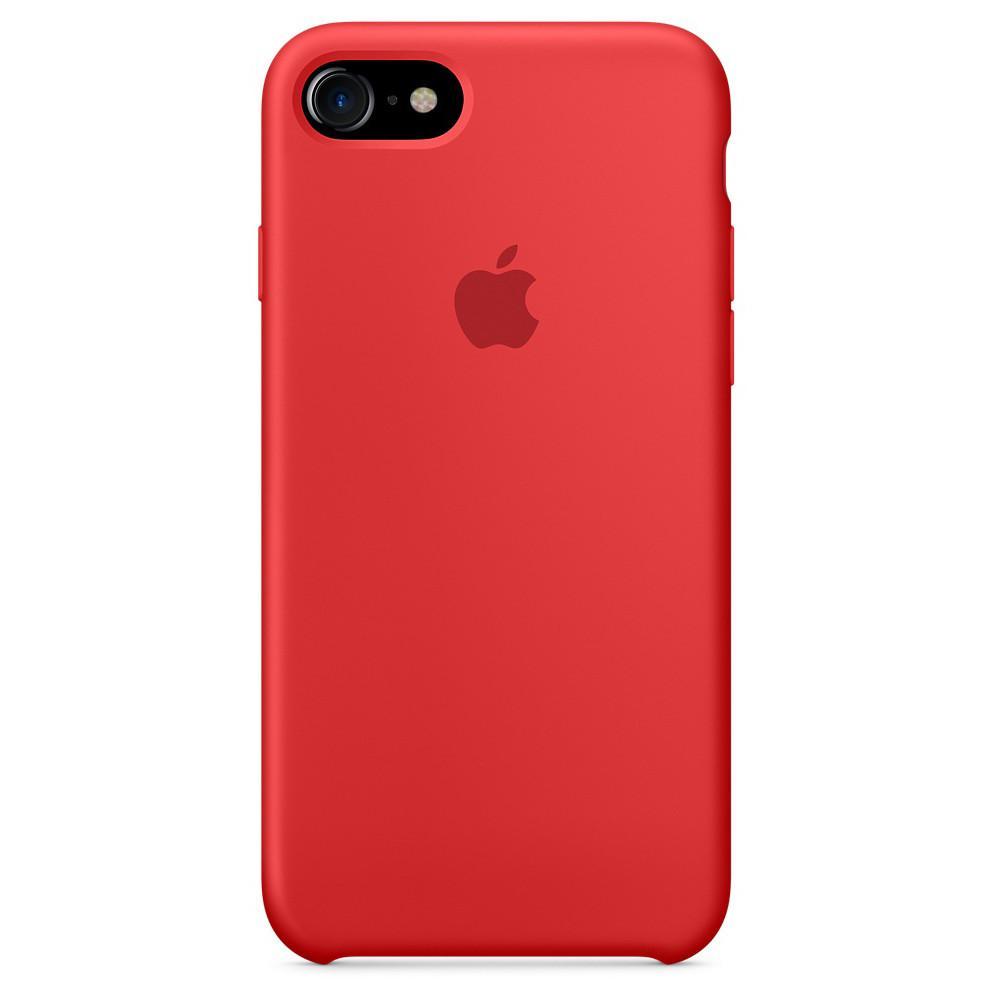 Чохол для iPhone 7/8 Silicone Case червоний