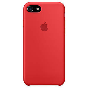 Чохол для iPhone 7/8 Silicone Case червоний