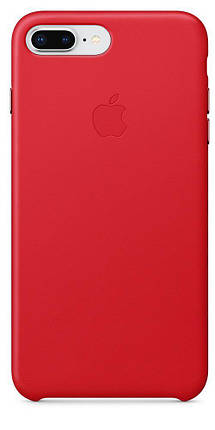 Чохол накладка на iPhone 7 Plus/8 Plus Leather Case red, фото 1