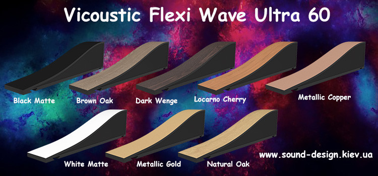 Vicoustic Flexi Wave Ultra 60 звукопоглощающая и отражающая панель (6шт) - фото 8 - id-p749373213