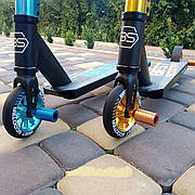 Трюковий самокат Best Scooter, для трюків, HIC система, піги 2 шт.