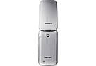 Samsung C3520 Silver кнопковий мобільний телефон розкладачка 800 мАг, фото 2