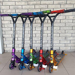 Самокат трюковий Best Scooter, ПЕГІ, Система-HIC, алюмінієвий диск, фото 1