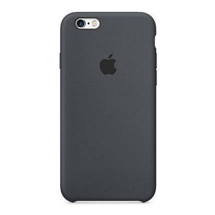 Чохол OEM for Apple iPhone 6/6s Silicone Case Charcoal Gray (MKY02), фото 3