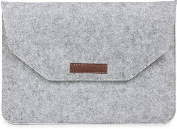 Папка конверт Felt sleeve bag для MacBook 15.4" gray, фото 2