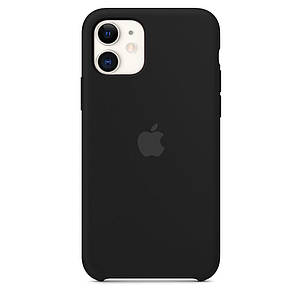 Чохол накладка xCase для iPhone 11 Silicone Case чорний