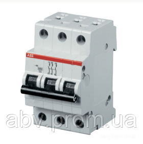 S203-C50 Автоматичний вимикач 3п 50А С, фото 1