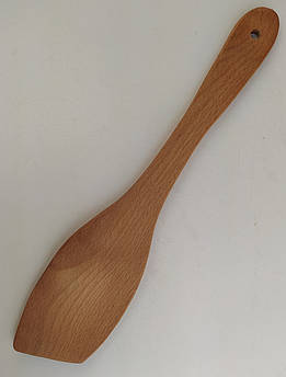 Дерев'яна лопатка коса для кухні, деревина бук.