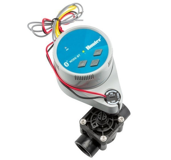 Автономний контролер NODE-BT-100-VALVE-B на 1 зону з функцією Bluetooth® і клапан PGV-101G Hunter