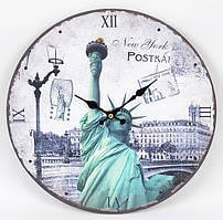 💚Декоративний настінний годинник "New York"