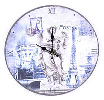 💙Дерев'яний настінний годинник "Історичні місця"