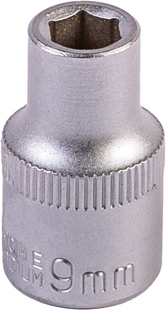 Насадка торцева 6-гранна 1/2" 9мм CRV MASTERTOOL 78-0009