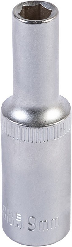 Насадка торцева 6-гранна подовжена 1/2", 9 мм CRV MASTERTOOL 78-0509