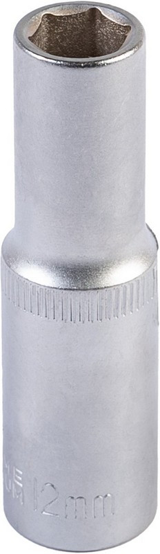 Насадка торцева 6-гранна подовжена 1/2", 12 мм CRV MASTERTOOL 78-0512