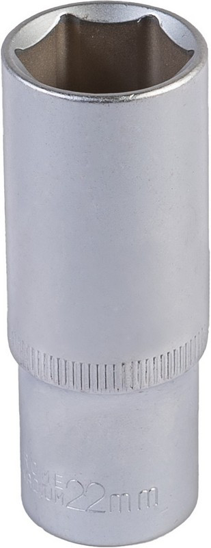 Насадка торцева 6-гранна подовжена 1/2", 22 мм CRV MASTERTOOL 78-0522