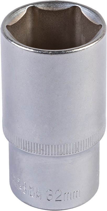 Насадка торцева 6-гранна подовжена 1/2", 32 мм CRV MASTERTOOL 78-0532