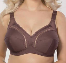 Бюстгальтер великого розміру без кісточок, кава