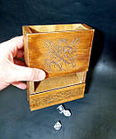 Dice Tower/Підземелля і Дракони/Маска для кидання кубиків/Dice Tower "DnD" з гравіюванням, фото 3
