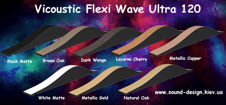 Vicoustic Flexi Wave Ultra 120 звукопоглощающая и отражающая панель (6шт) - фото 7 - id-p1361016988