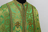 Священичі ризи, зелений, фото 3