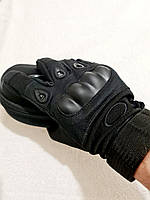 Тактические перчатки Оakley Полно палые защитные черные
