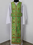Священичі ризи, зелений, фото 6