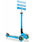Самокат Globber Primo Foldable Lights Sky Blue (блакитний), фото 4