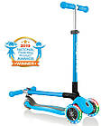 Самокат Globber Primo Foldable Lights Sky Blue (блакитний), фото 6