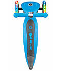 Самокат Globber Primo Foldable Lights Sky Blue (блакитний), фото 5