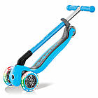 Самокат Globber Primo Foldable Lights Sky Blue (блакитний), фото 3