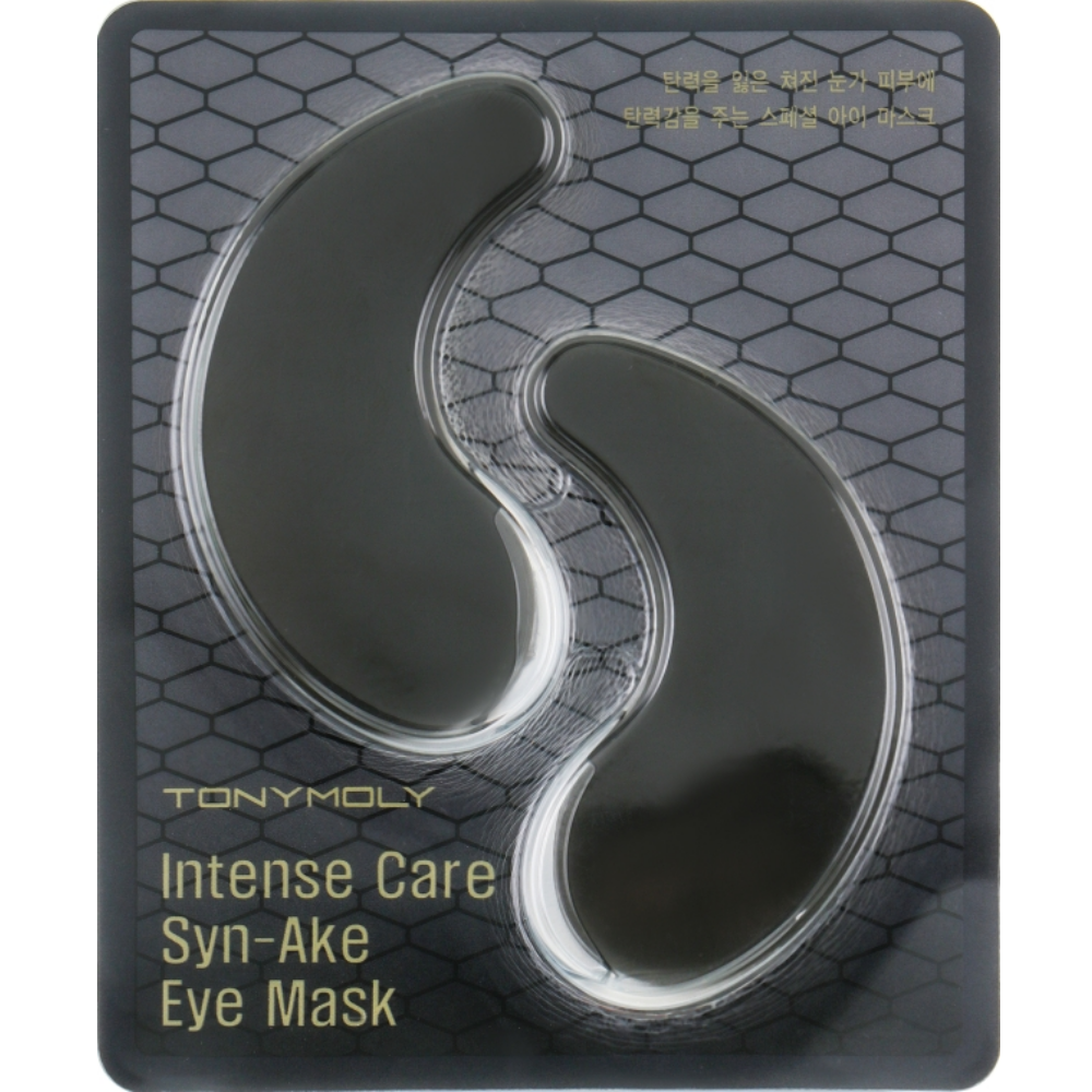 Гідрогелеві патчі під очі зі зміїною отрутою Tony Moly Intense Care Syn-Ake Eye Mask 10 г (8806358544836), фото 1