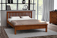 Ліжко двоспальне дерев'яне Сідней 160-200 см (горіх)