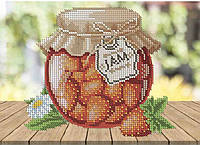 Схема для вишивання бісером Полуничний джем