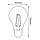 Світлодіодна лампа FILAMENT MINI GLOBE-4 4W Е27, фото 3