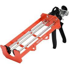 ПИСТТОЛІТ ДЛЯ ГЕРМАТИКА З ДВІЙНИМ КАРТРИДЖЕМ YATO 245 X 100 ММ, фото 1