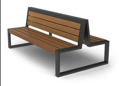 Лавка подвійна в стилі ЛОФТ 2000х1150х900, Лф17