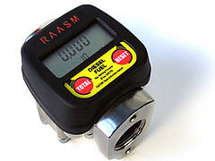 Електронний лічильник витратомір для дизельного палива RAASM 1 “(до100 л / хв) (похибка 0,3%) Італія