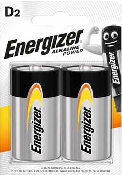 Алкалінові Батарейки D/LR20 POWER Energizer