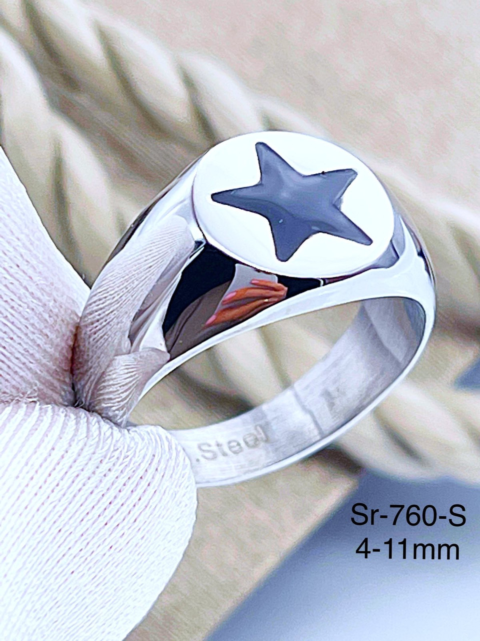 Кільце Stainlees Steel преміум Sr-760 (6,7,8,9)