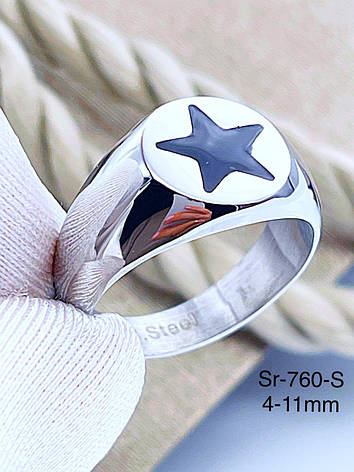 Каблучка Stainlees Steel (преміум) Sr-760(6,7,8,9), фото 1
