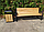 Лавка паркова в стилі ЛОФТ 2000х700х450, Лф30, фото 3