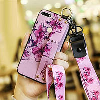 Чохол Lanyard для Honor 7C / AUM-L41 бампер з ремінцем Rose