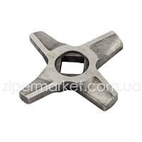 Нож для мясорубки D=47mm s=5mm Отв.=9x9mm NR5 (2-х стор.) ZMMA025X (A861009) Zelmer Zipexpert
